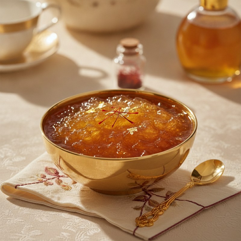 birds nest with saffron