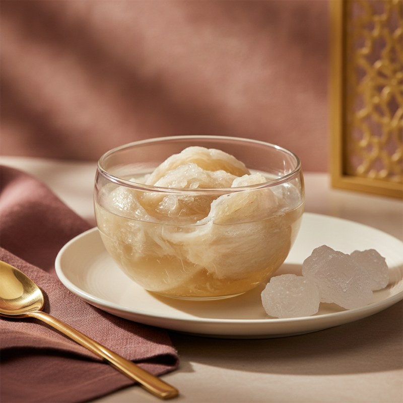 classic rock sugar bird s nest dessert