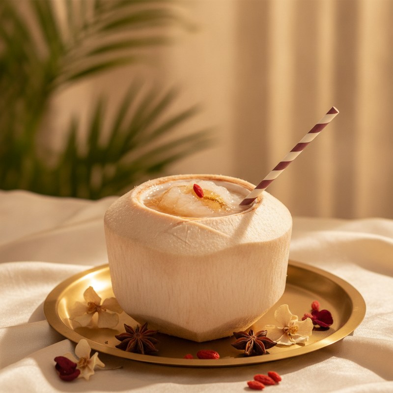 coconut birds nest