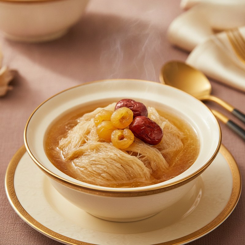 red date longan birds nest